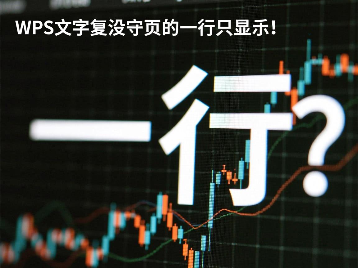 WPS文字复制后为何一行只显示一个字? 第2张 WPS文字复制后为何一行只显示一个字? 第2张