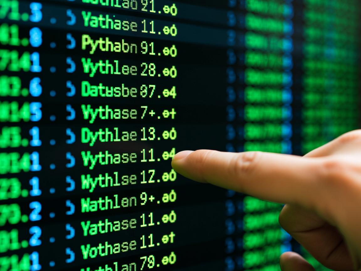 Python如何显示数据库行? 第3张 Python如何显示数据库行? 第3张