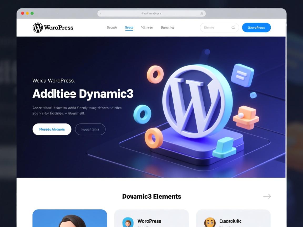 如何在WordPress网站中轻松添加动态3D元素？  第1张