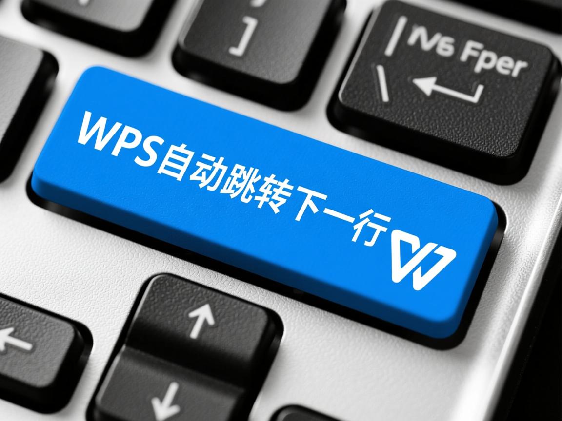 WPS按空格键为何自动跳转下一行  第1张