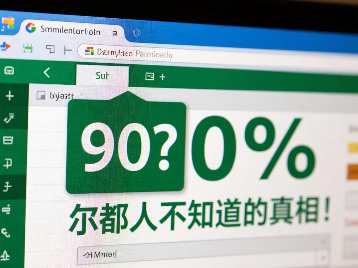 Excel一打开就显示三分?90%的人都不知道的真相! 第1张 Excel一打开就显示三分?90%的人都不知道的真相! 第1张