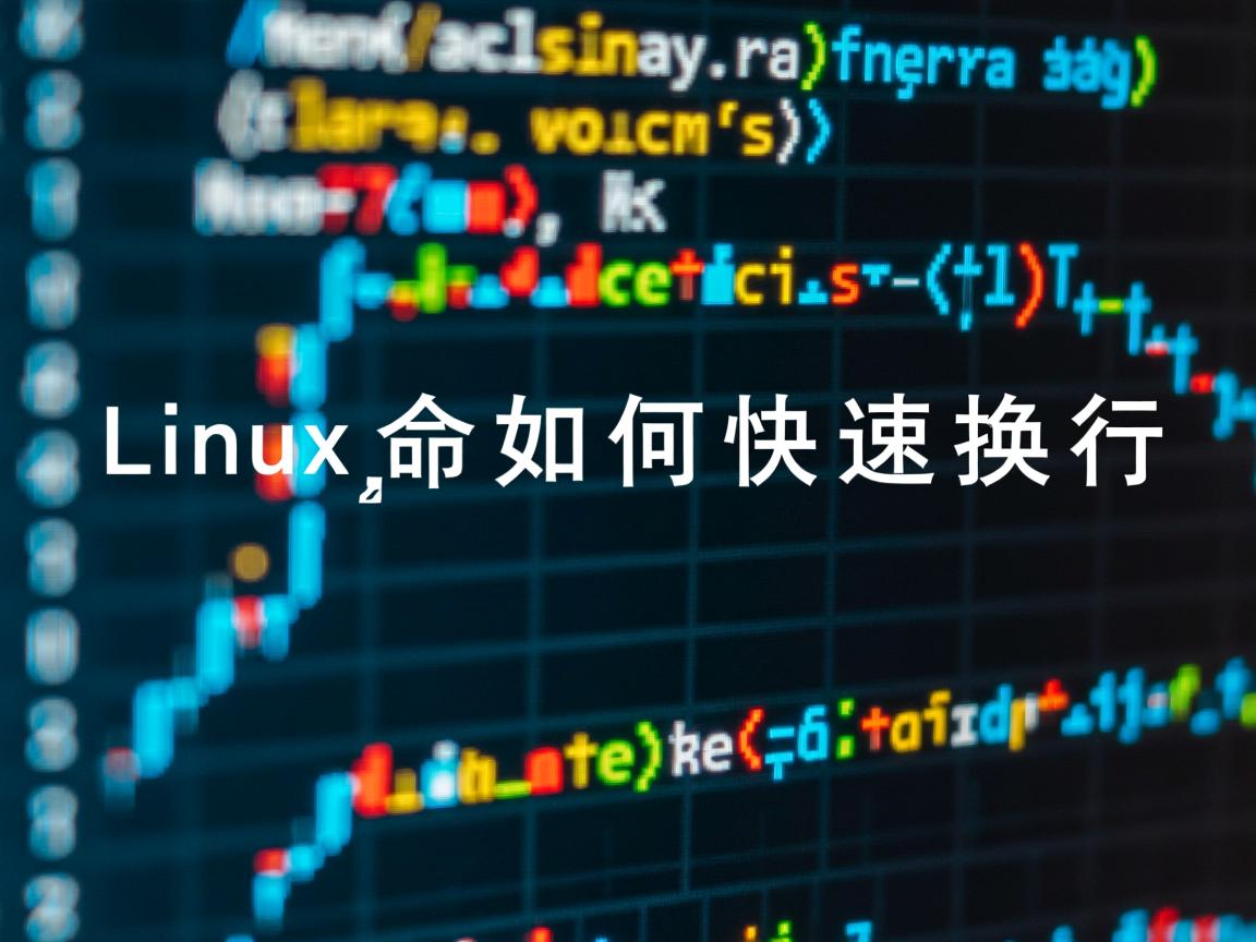 Linux命令如何快速换行  第2张