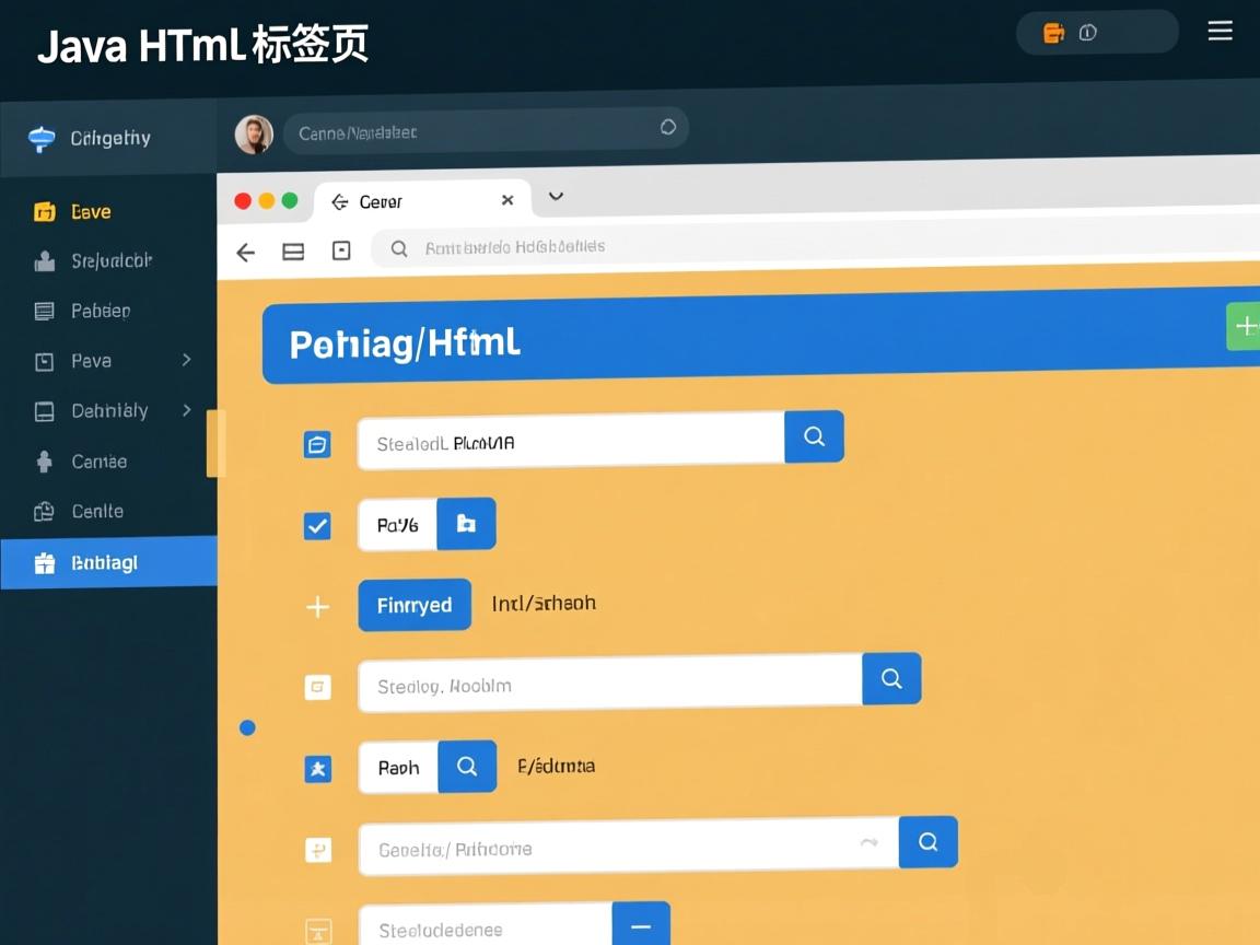 Java如何生成HTML标签页 第1张 Java如何生成HTML标签页 第1张