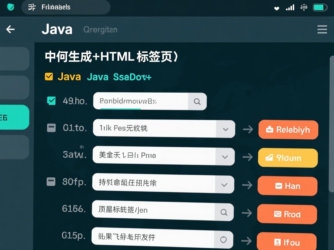 Java如何生成HTML标签页 第3张 Java如何生成HTML标签页 第3张