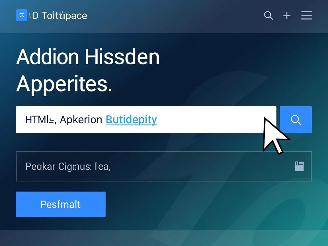 HTML如何添加隐藏属性？  第1张