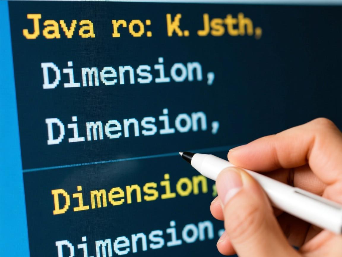 Java中Dimension如何使用  第2张