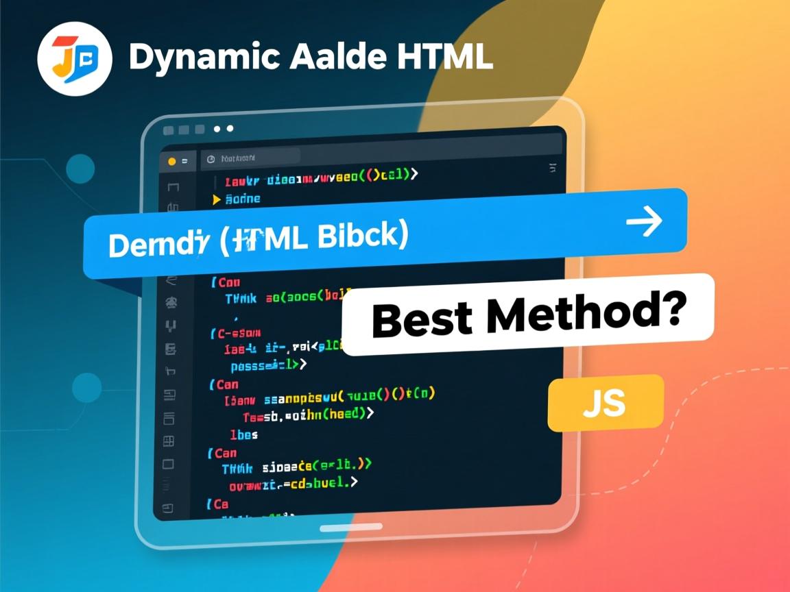 JS如何动态加载HTML代码块?最佳方法 第1张 JS如何动态加载HTML代码块?最佳方法 第1张