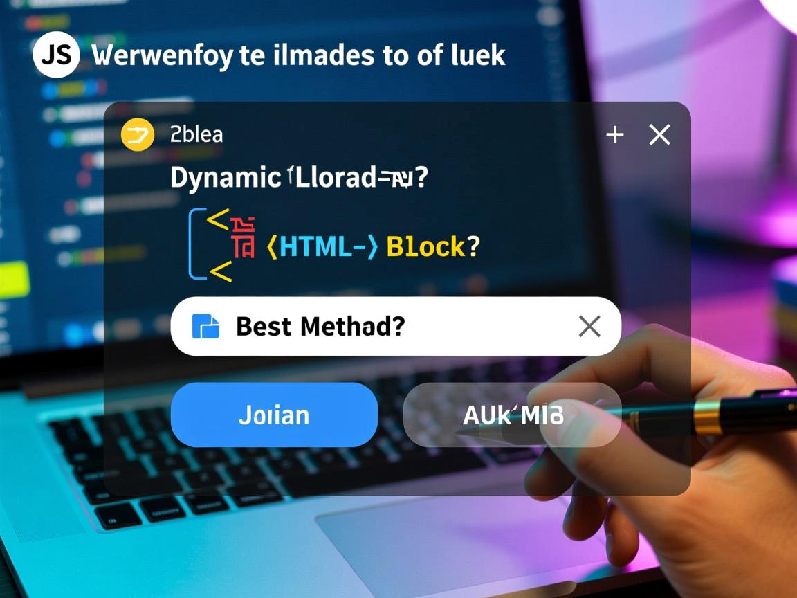 JS如何动态加载HTML代码块?最佳方法 第3张 JS如何动态加载HTML代码块?最佳方法 第3张