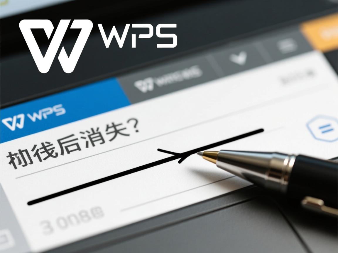 WPS下划线换行后消失？  第3张