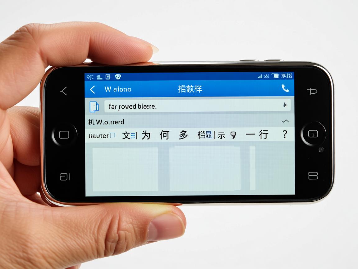 手机Word文档为何多显示一行？  第3张