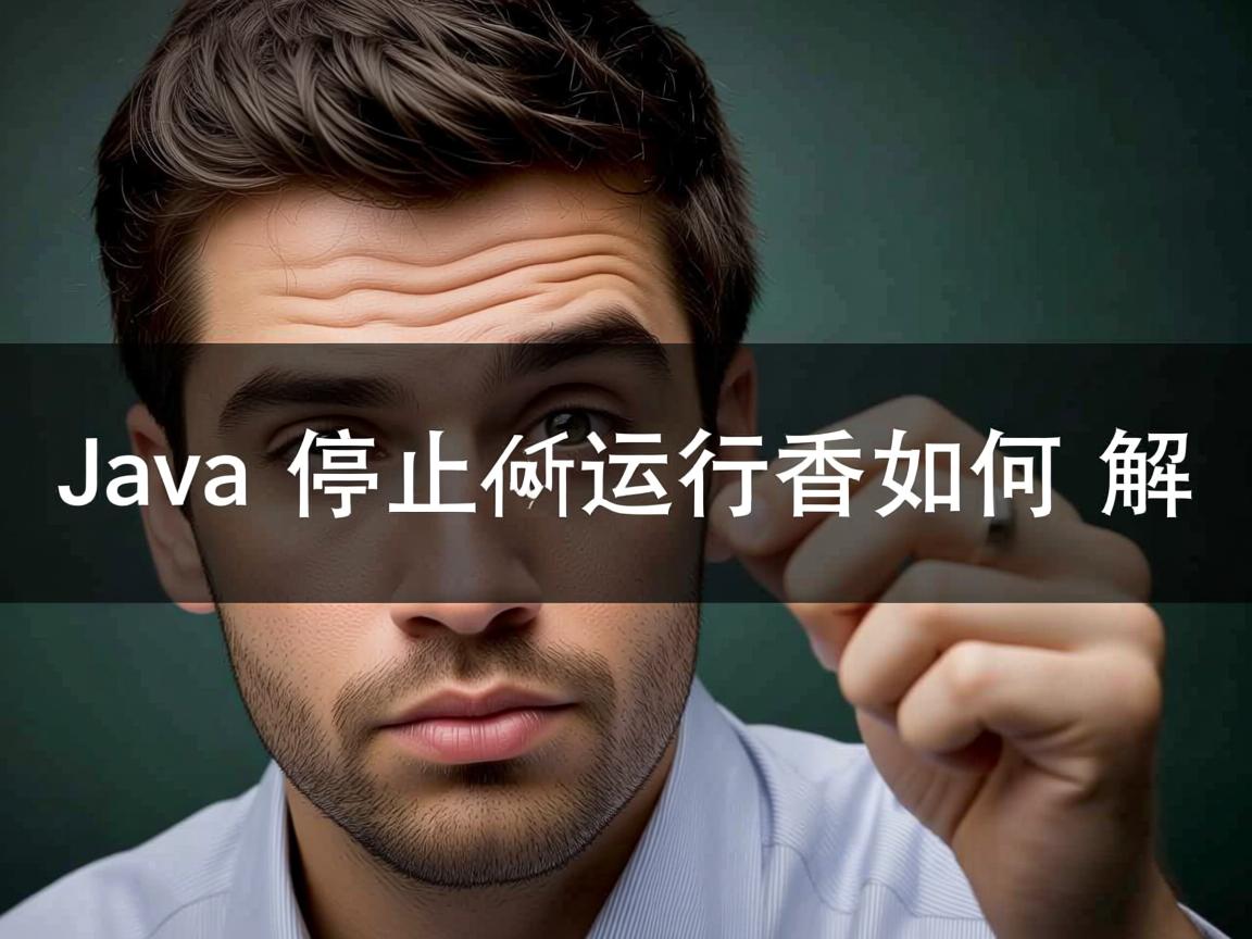 Java停止运行如何解决 第1张 Java停止运行如何解决 第1张