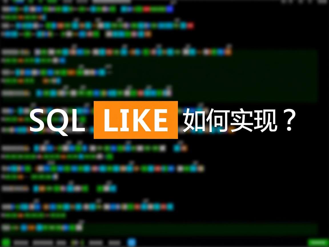 Java中SQL LIKE语句如何实现？  第2张