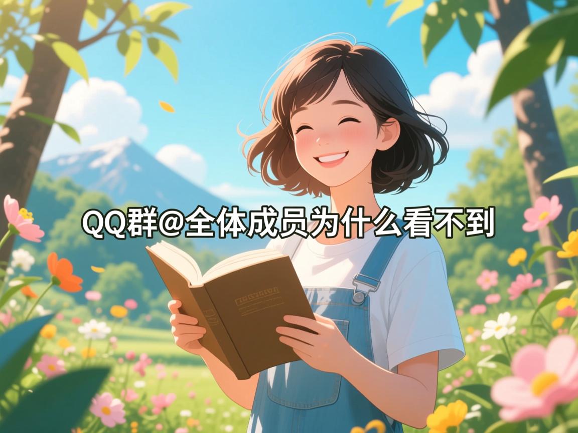 QQ群@全体成员为什么看不到 第1张 QQ群@全体成员为什么看不到 第1张