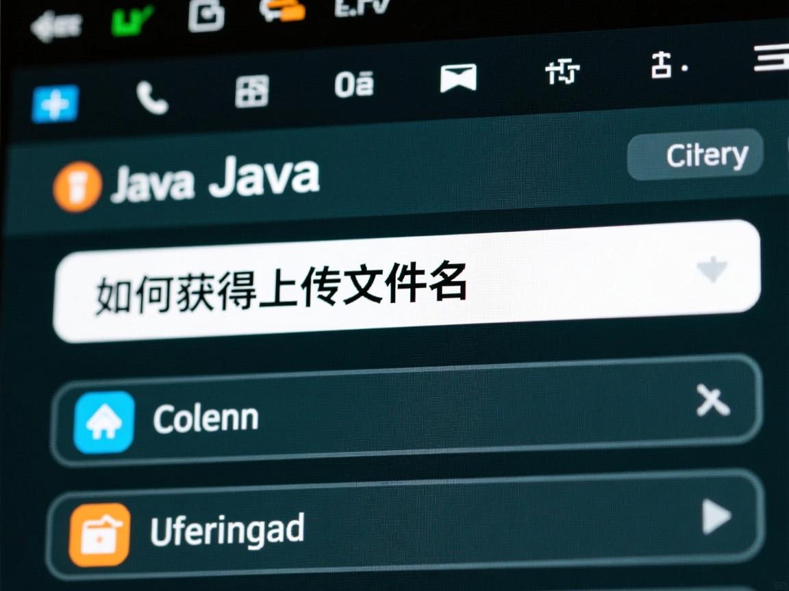 Java如何获取上传文件名  第1张