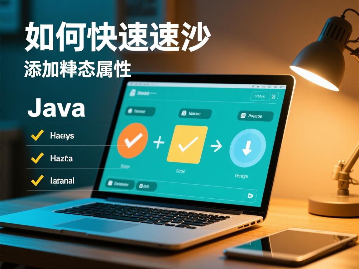 Java如何快速添加静态属性？