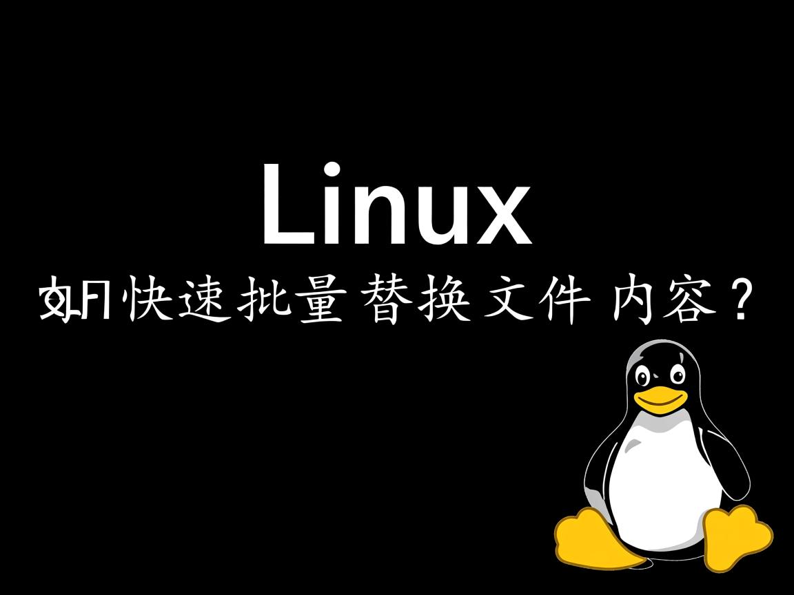 Linux如何快速批量替换文件内容？  第2张