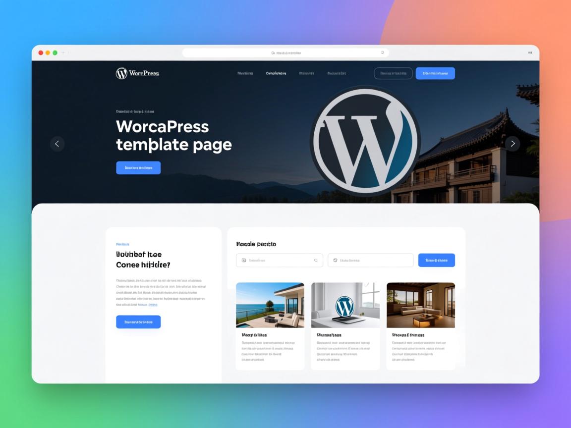 如何修改WordPress模板页面? 第3张 如何修改WordPress模板页面? 第3张
