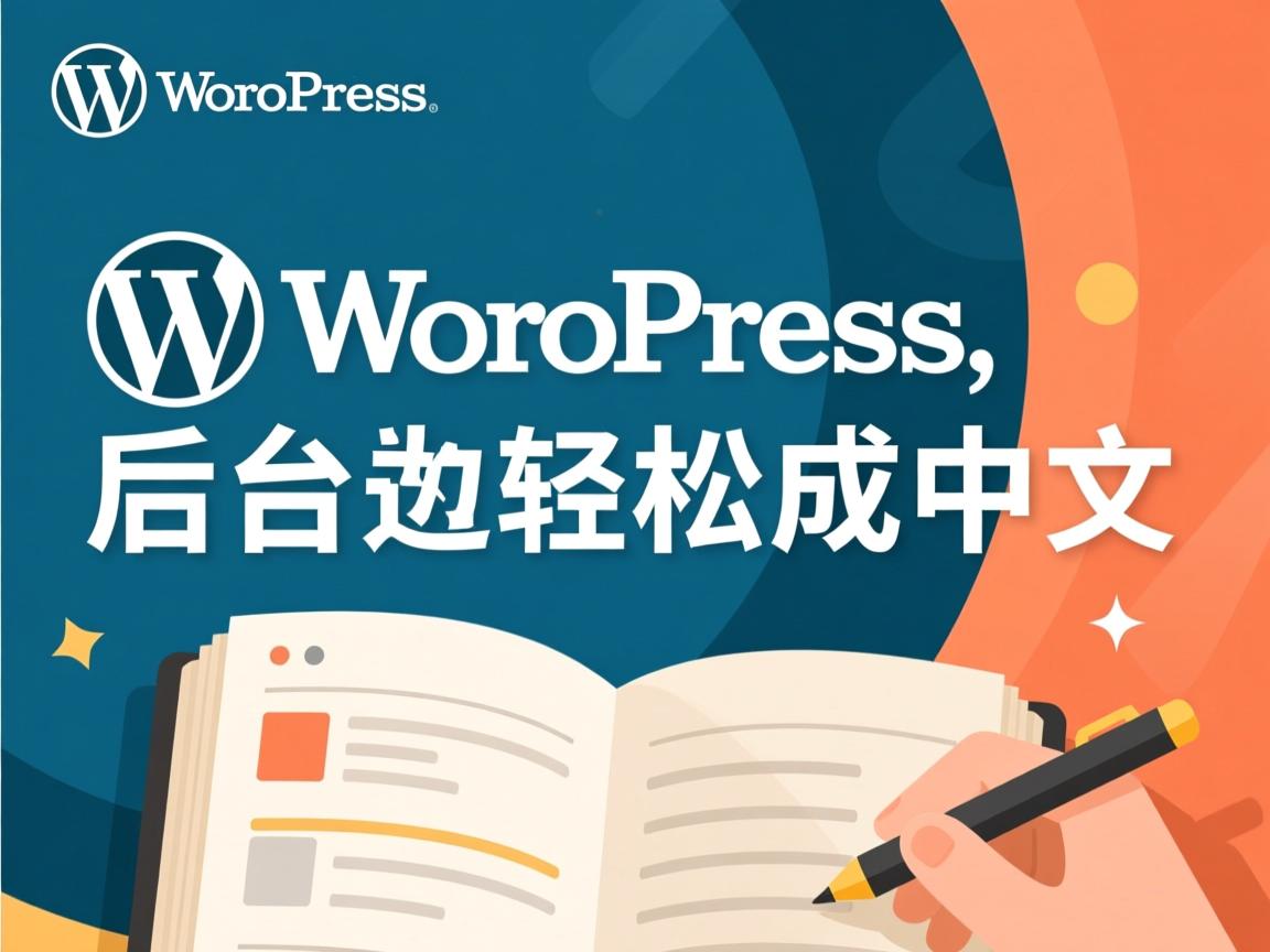 WordPress后台如何轻松改成中文? 第1张 WordPress后台如何轻松改成中文? 第1张