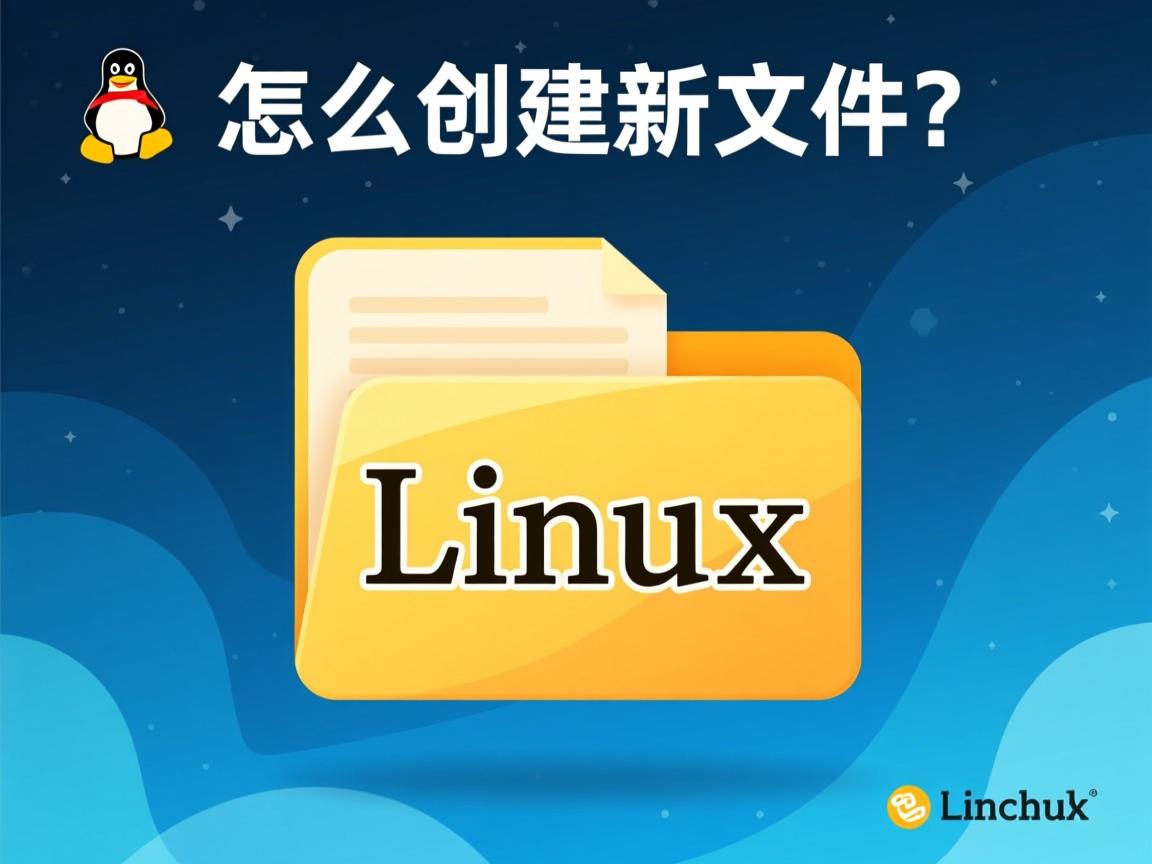 Linux怎么创建新文件？