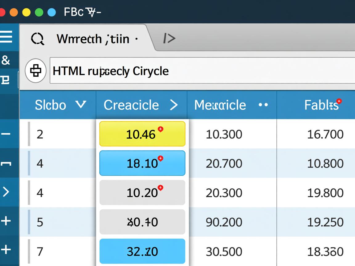 如何在HTML中快速循环创建表格? 第3张 如何在HTML中快速循环创建表格? 第3张