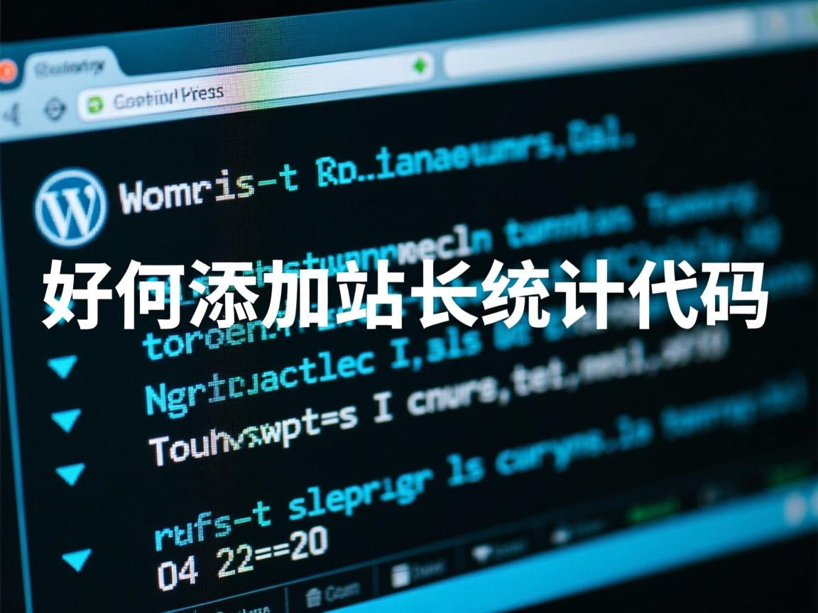 WordPress如何添加站长统计代码 第1张 WordPress如何添加站长统计代码 第1张