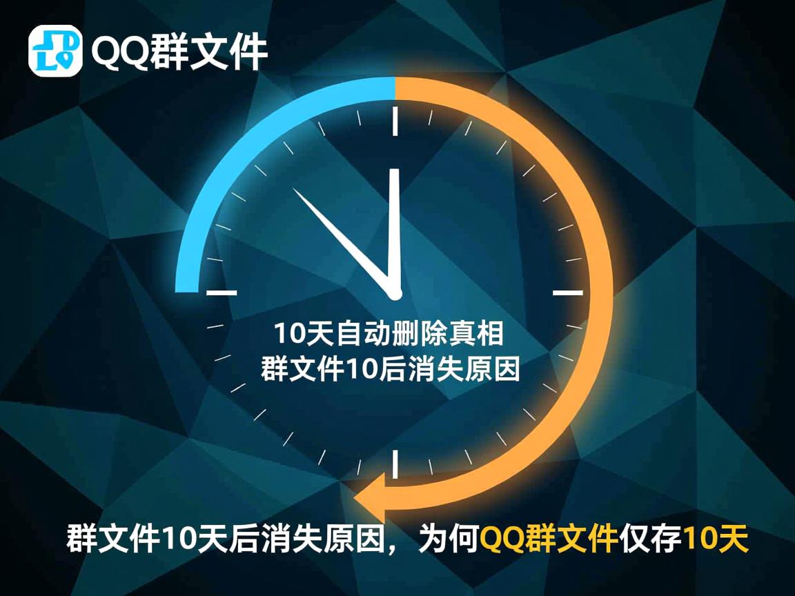 QQ群文件10天自动删除真相，群文件10天后消失原因，为何QQ群文件仅存10天  第1张