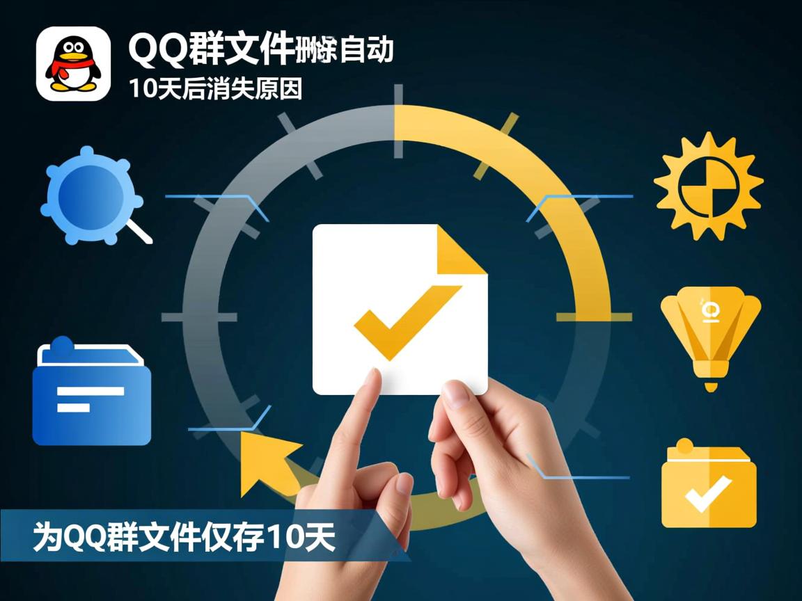 QQ群文件10天自动删除真相，群文件10天后消失原因，为何QQ群文件仅存10天  第2张