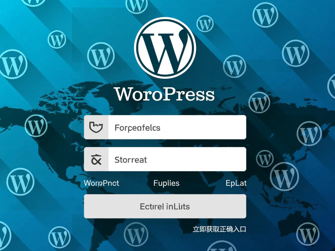找不到WordPress登录网址?立即获取正确入口 第1张 找不到WordPress登录网址?立即获取正确入口 第1张
