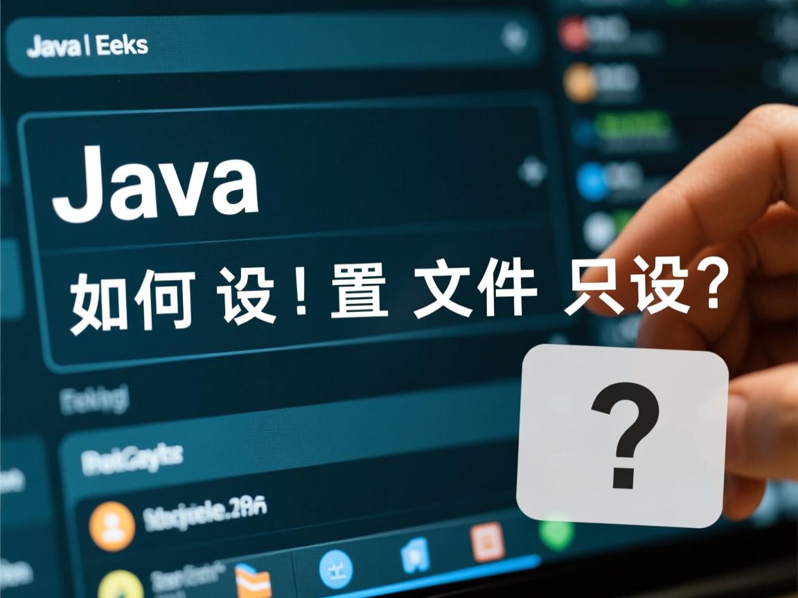 Java如何设置文件只读? 第3张 Java如何设置文件只读? 第3张