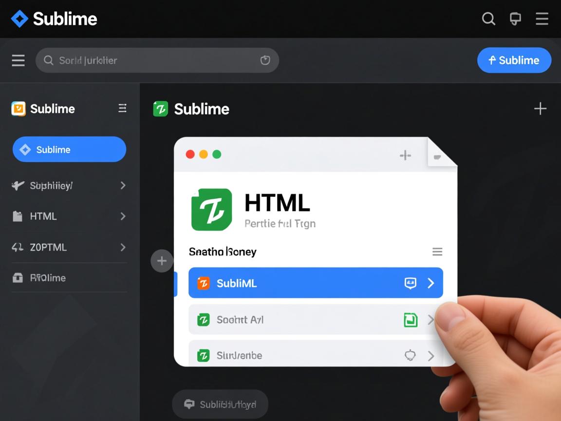 Sublime怎样快速新建HTML文件？详细步骤  第3张