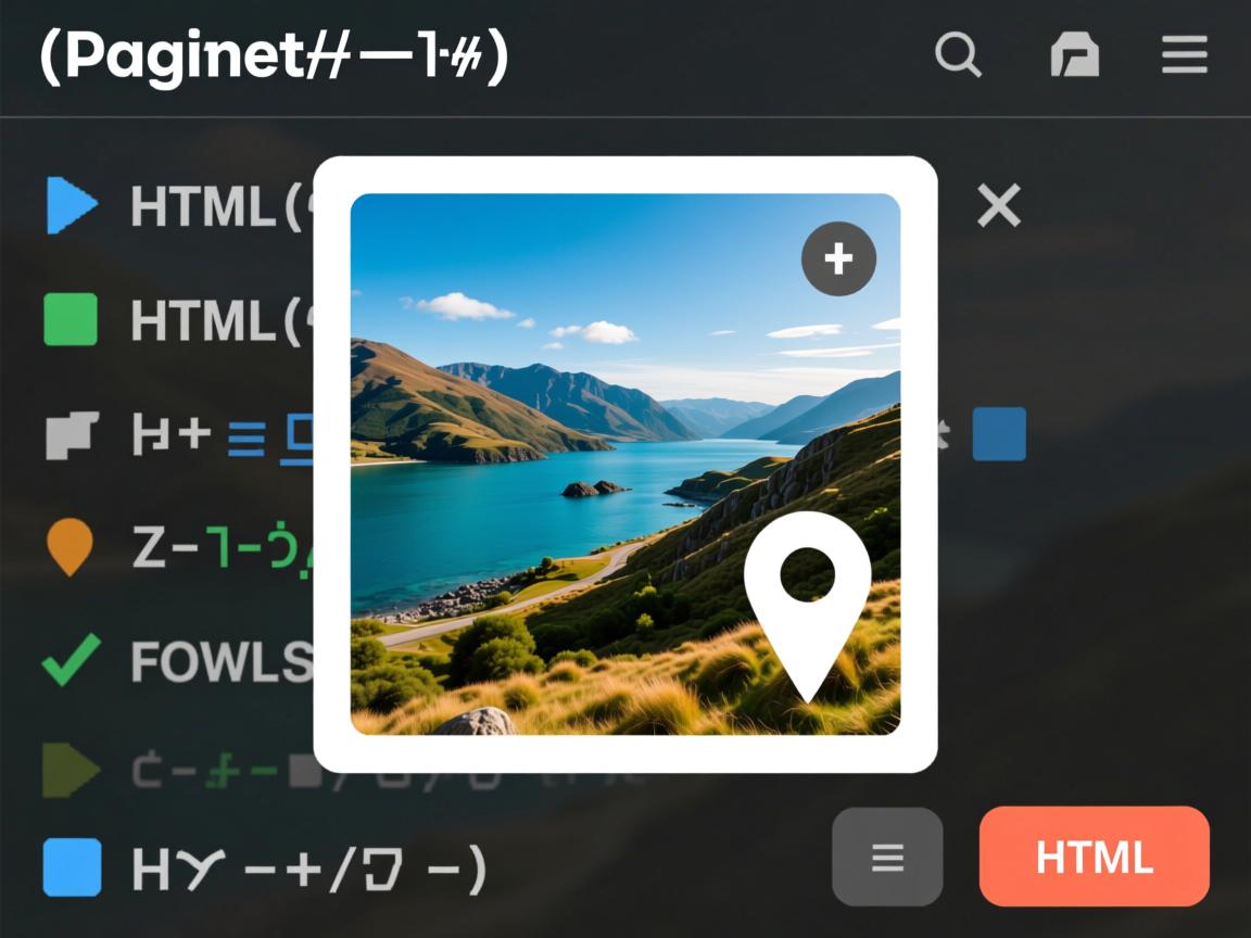 如何在HTML中定位图片？