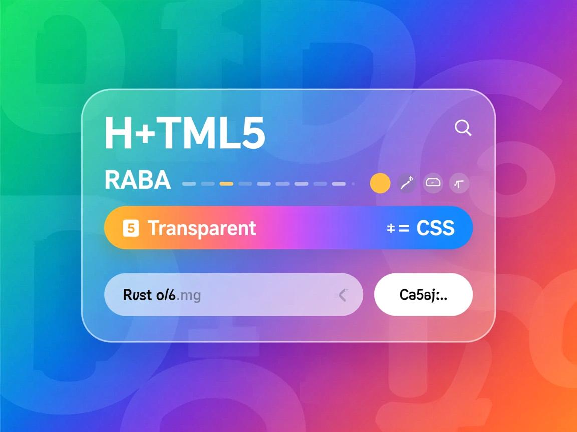 如何在HTML5和CSS中设置RGBA透明度? 第1张 如何在HTML5和CSS中设置RGBA透明度? 第1张