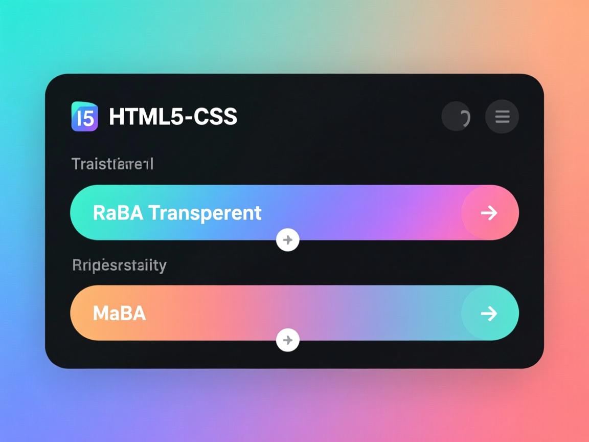 如何在HTML5和CSS中设置RGBA透明度? 第2张 如何在HTML5和CSS中设置RGBA透明度? 第2张