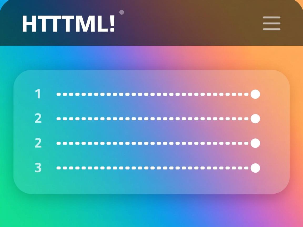 如何设置HTML li虚线样式? 第3张 如何设置HTML li虚线样式? 第3张