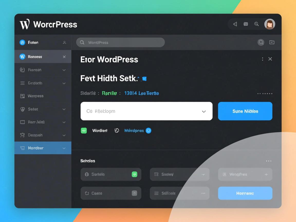 WordPress编辑器宽度设置教程 第1张 WordPress编辑器宽度设置教程 第1张