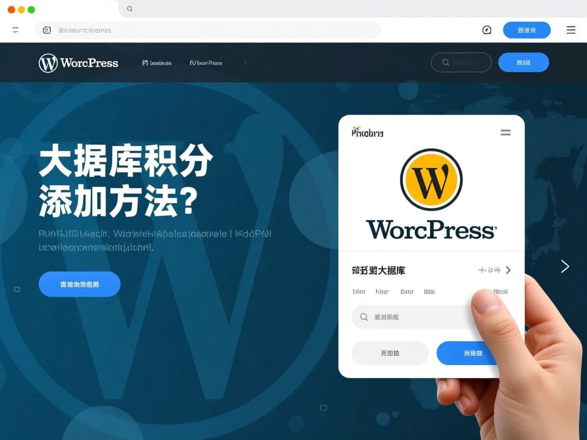 WordPress数据库积分添加方法?,WordPress网站主如何给数据库添加积分功能? 第2张 WordPress数据库积分添加方法?,WordPress网站主如何给数据库添加积分功能? 第2张