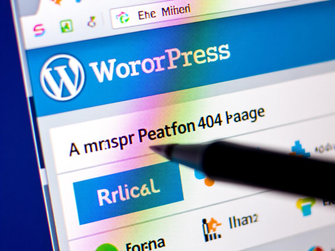 如何打开WordPress的404页面? 第1张 如何打开WordPress的404页面? 第1张