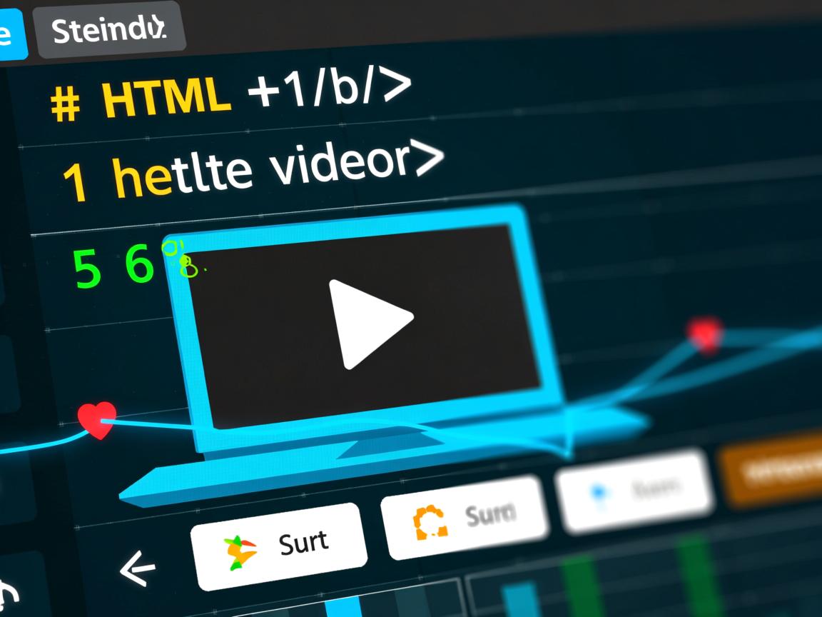 如何在HTML中嵌入视频？