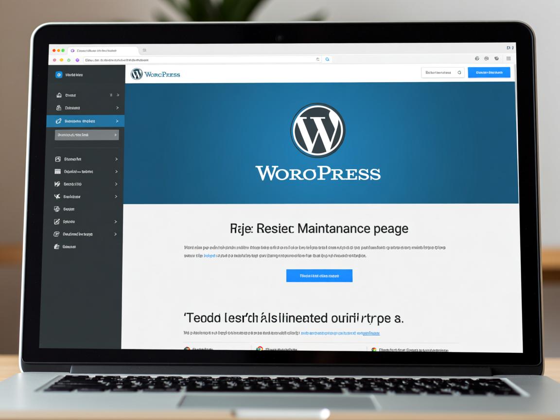 如何让WordPress快速设置维护页面? 第2张 如何让WordPress快速设置维护页面? 第2张