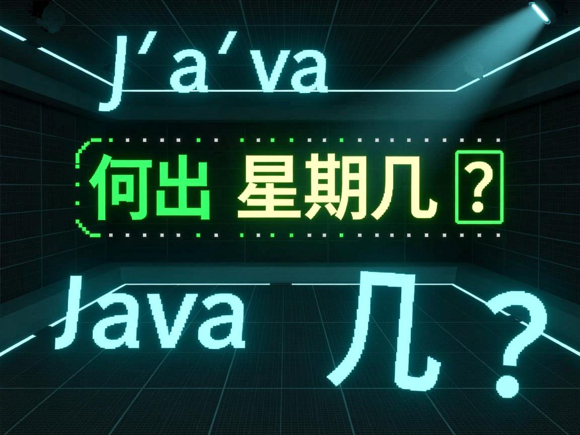 Java如何输出星期几? 第1张 Java如何输出星期几? 第1张