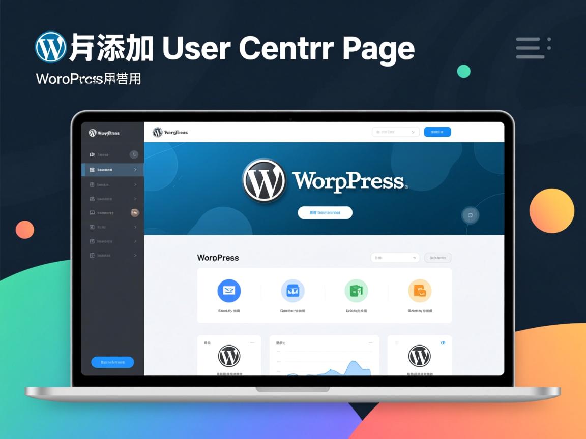 WordPress如何添加用户中心页面? 第1张 WordPress如何添加用户中心页面? 第1张