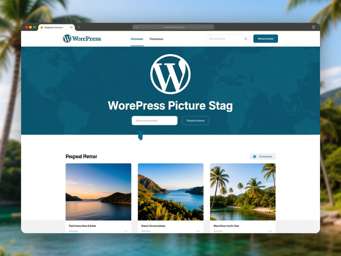 如何免费创建WordPress图片站？  第2张