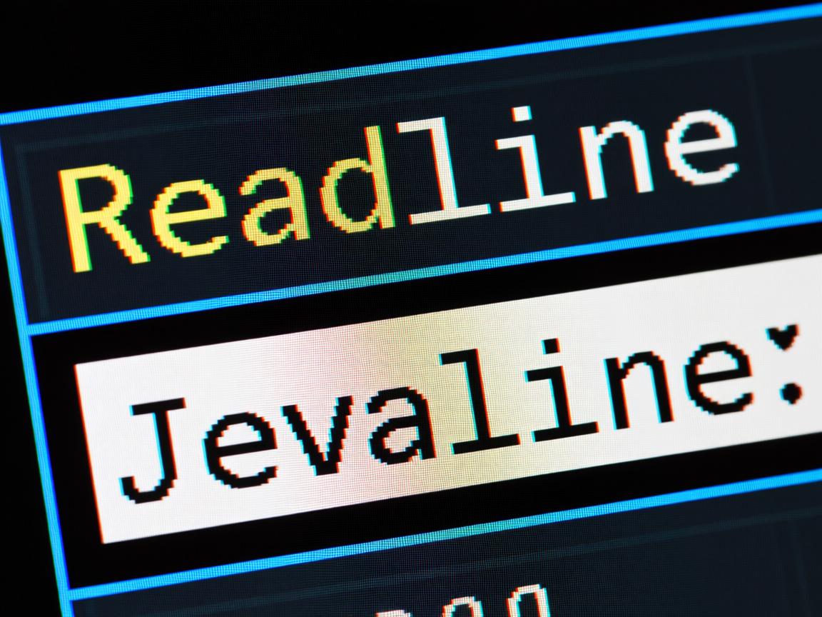 Java的ReadLine方法怎么用 第3张 Java的ReadLine方法怎么用 第3张