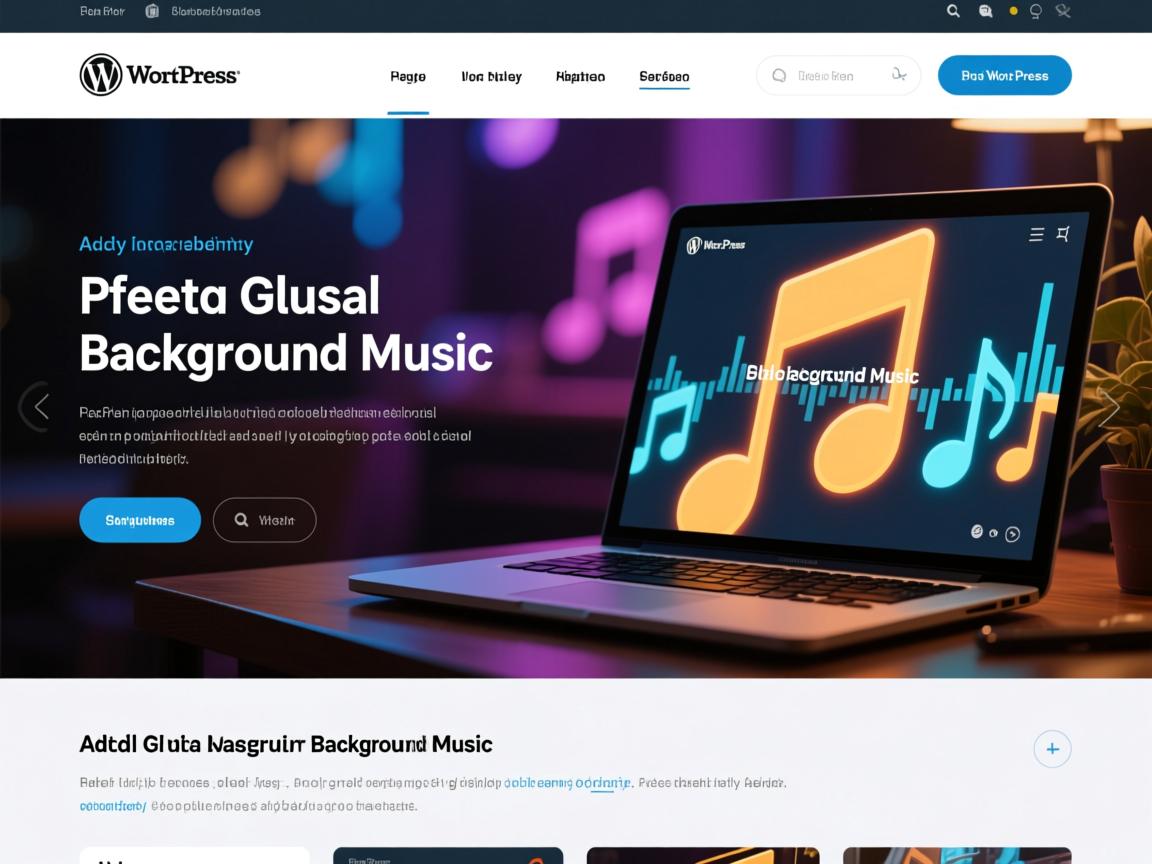 WordPress网站如何添加全局背景音乐？  第1张