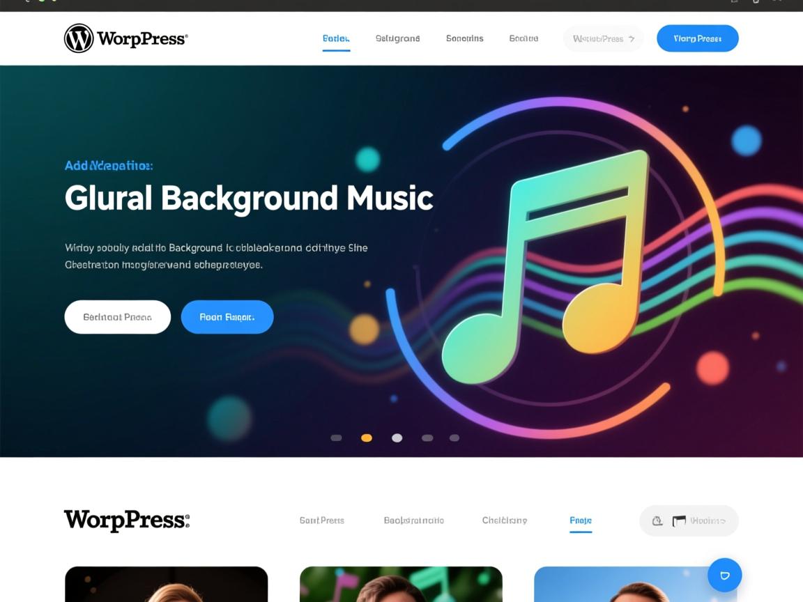 WordPress网站如何添加全局背景音乐？  第2张