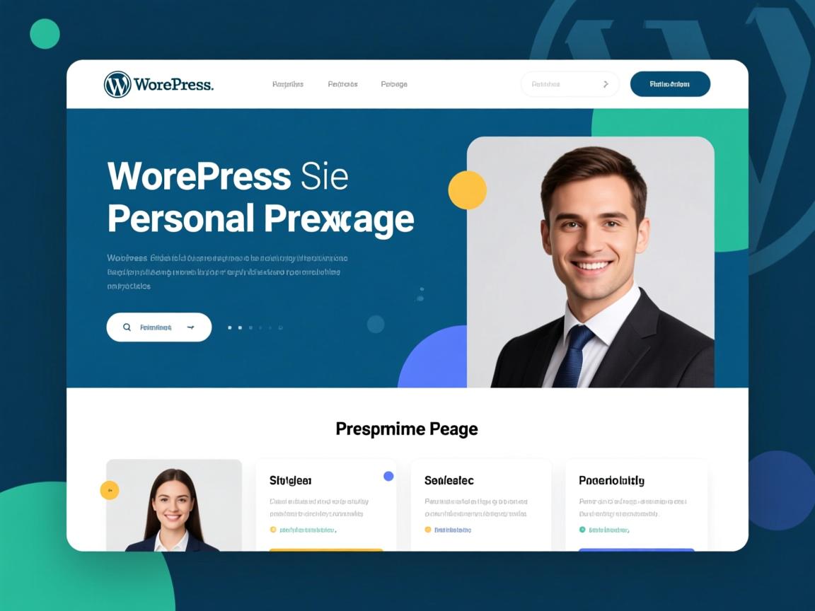 如何快速用WordPress打造个人简介页面？  第2张