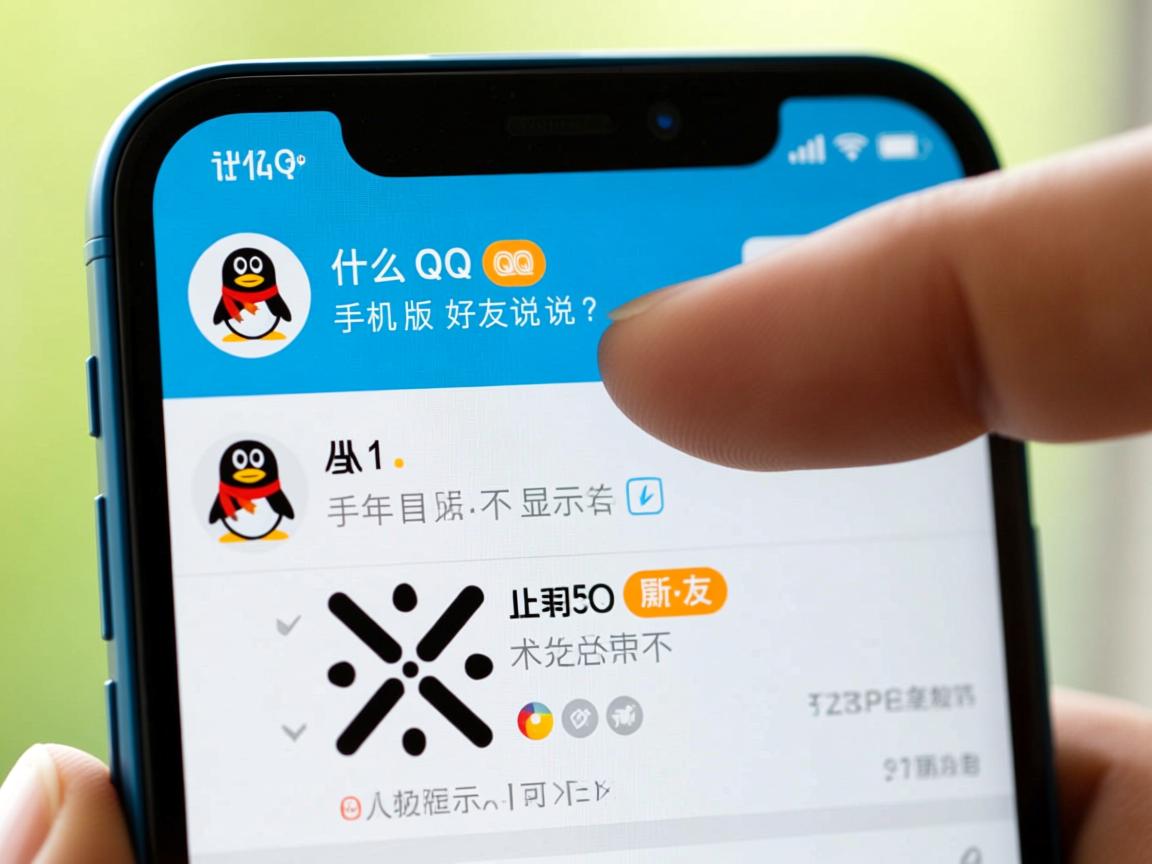 为什么QQ手机版不显示好友说说？  第2张