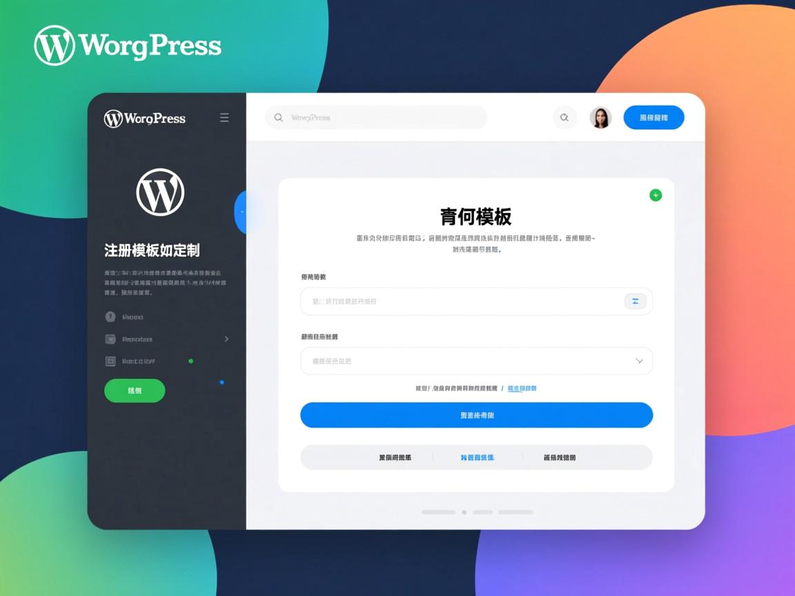 WordPress注册模板如何定制 第1张 WordPress注册模板如何定制 第1张