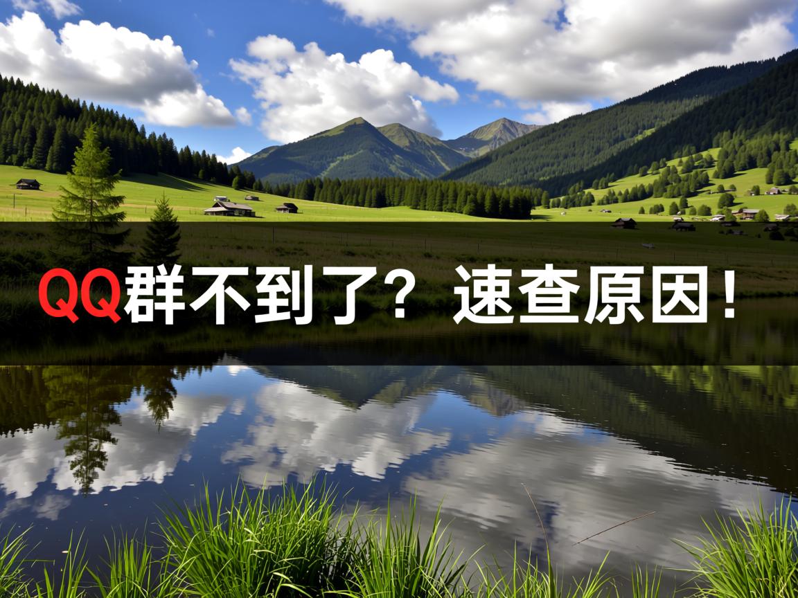 QQ群搜不到了？速查原因！  第1张