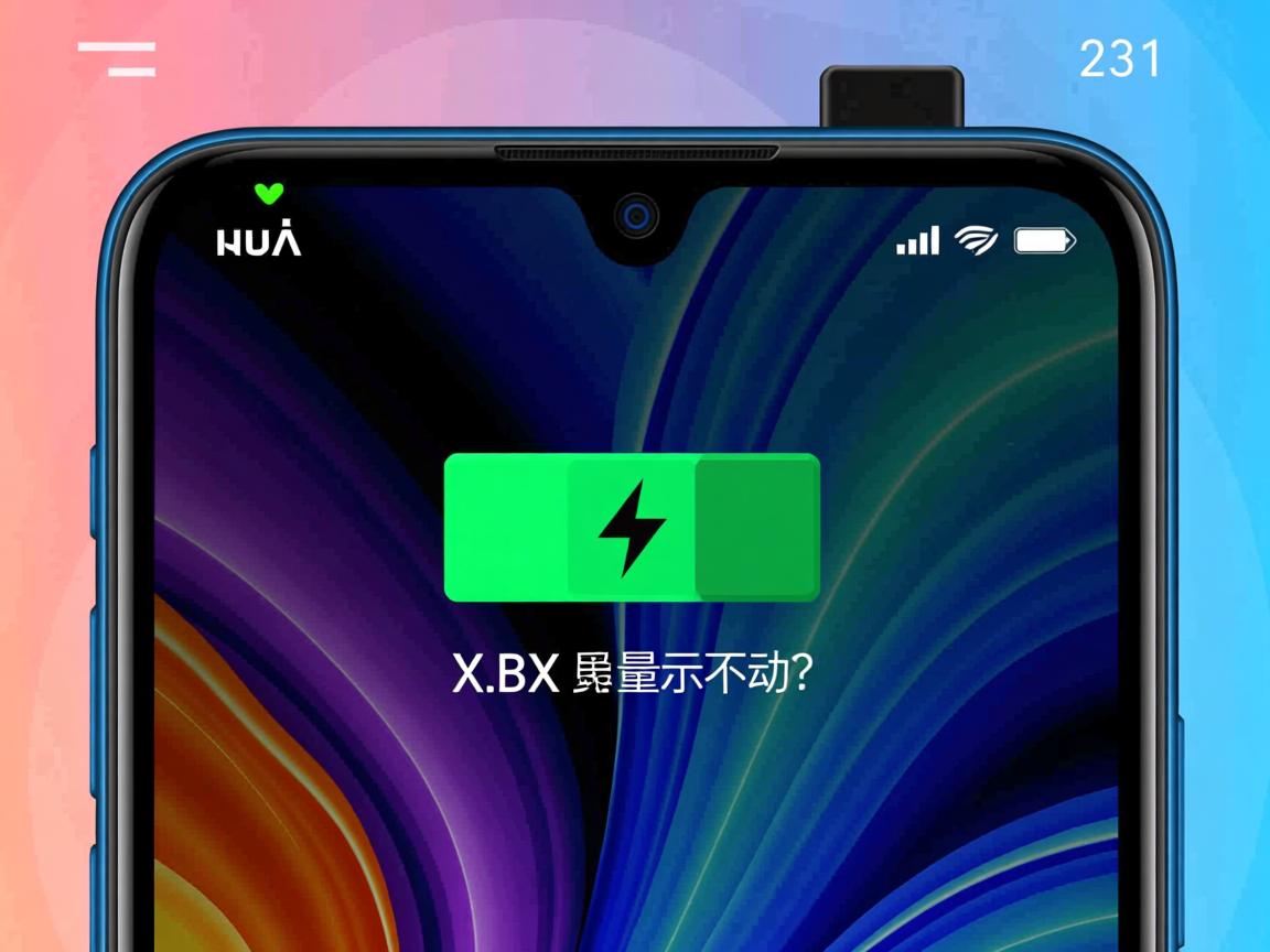 华为8X电量显示不动了？  第2张